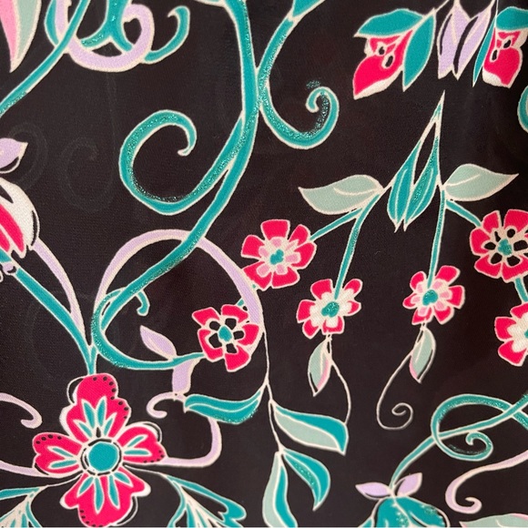 LC Lauren Conrad Floral Print Blouse - Picture 2 of 7